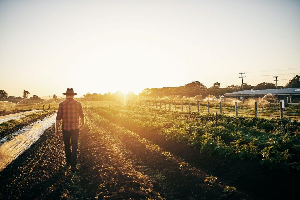 Atmospheric water generator for agriculture